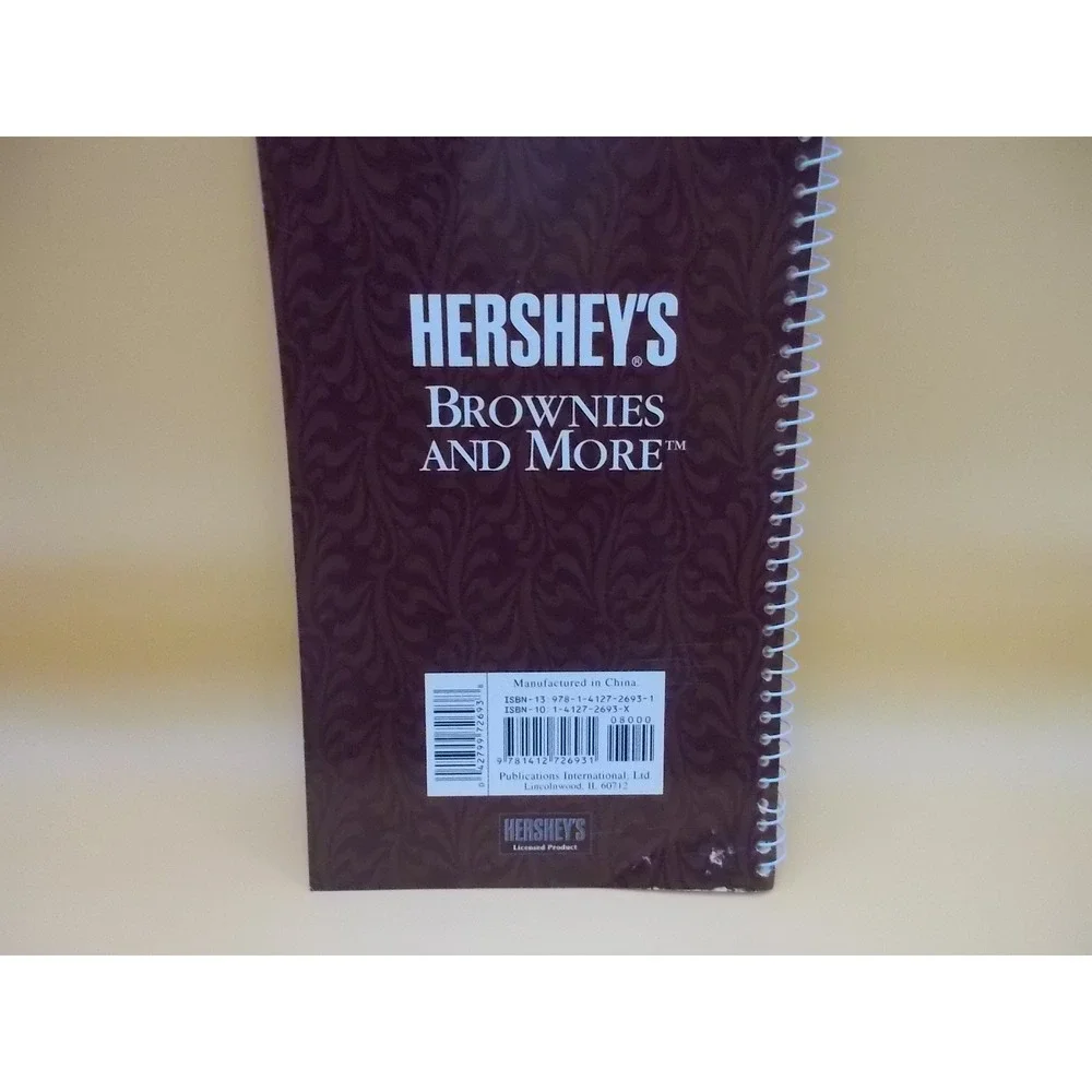 Hershey's Brownies and More Favorite All Time Recipes Spiral Cookbook 2008